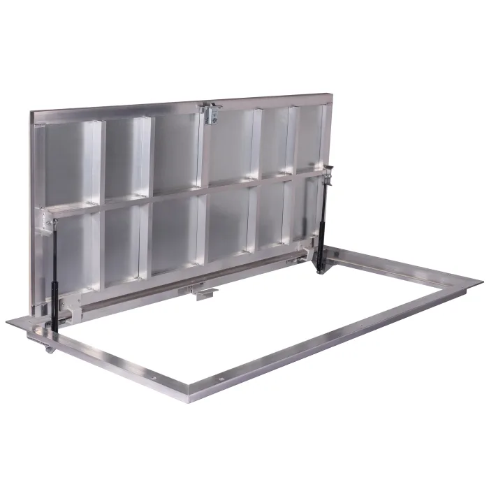 70 × 150P - Grindų liukas po plytele Aliuminis